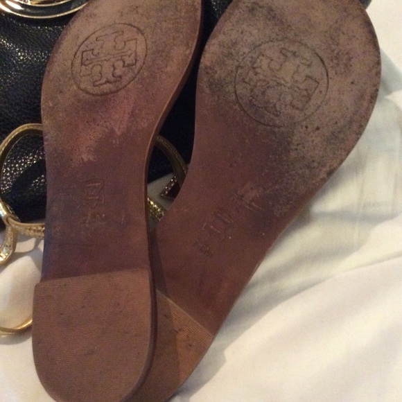 Tory Burch SANDALS, size 8 great condition - Picture 6 of 6